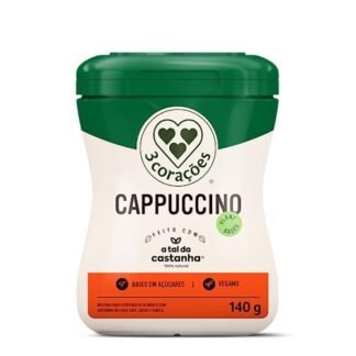 3 Corações Bebida Vegetal Cappuccino A Tal da Castanha, Pote 140G