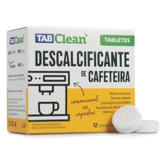 Descalcificante Limpa Maquina de Café Expresso cx c/12 Tabletes de 5g (60g)