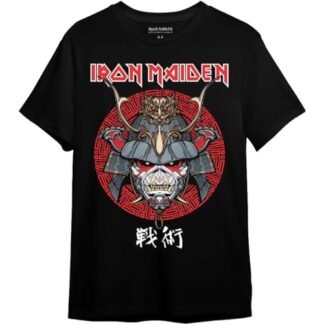 Camiseta Plus Size Iron Maiden Senjutsu III Preto Consulado OF0050 Tamanho:XXX;Cor:Preto (Camisetas)