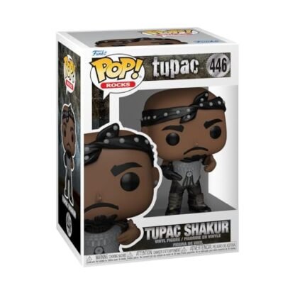 Funko Pop! Rocks: Tupac - Califórnia Love - Figura de vinil colecionável - ideia de presente - Mercadoria oficial - Brinquedos para crianças e adultos - Music Fans - boneco para colecionadores e