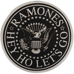 C&D Visionary Adesivo de metal pesado com logotipo Ramones (CDs)