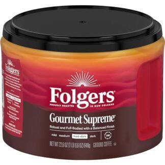 Folgers Gourmet Supreme Ground Coffee, latas de 650 ml