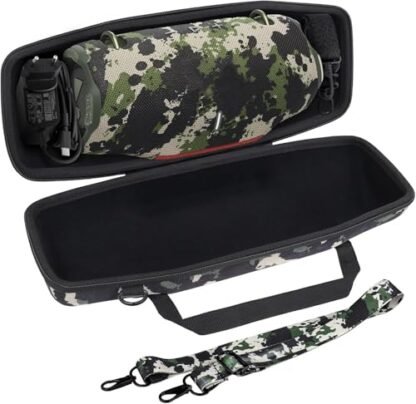 co2CREA Capa de viagem rígida de substituição para alto-falante Bluetooth portátil Xtreme 4 (capa camuflada) (Equipamentos)