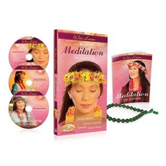 Wai Lana: Conjunto de presente fácil meditação para todos – 2 DVDs, 1 CD e contas do Japão – 10 métodos fáceis de seguir de meditação sonora de ioga (CDs)
