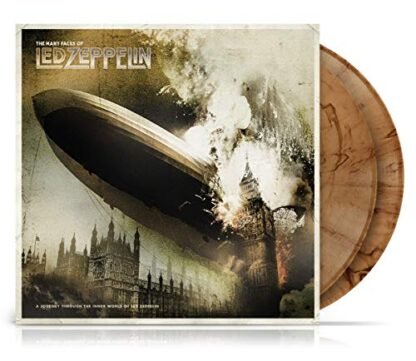 Many Faces Of Led Zeppelin / Various (Ltd Gatefold 180gm Brown MarbleVinyl) [Disco de Vinil]
