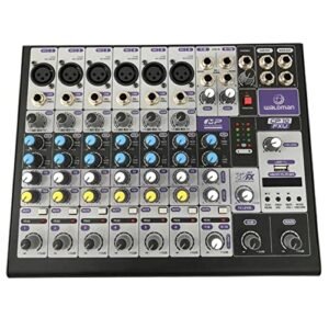 Mesa De Som Waldman CP 10FXU 10 Canais Bivolt Bluetooth