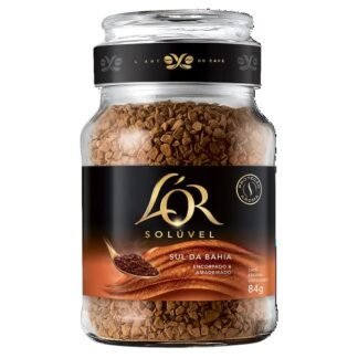 L'OR Café Solúvel Sul Da Bahia L'Or Vidro 84G