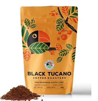 Black Tucano Coffee Café Especial Black Tucano Honey Coffee Torrado E Moído 250G