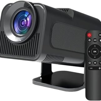 Projetor Portatil Mini 5g Wifi 6 Bluetooth 5.0 Android 11 HY320 Projetor 4K 1080 Full HD Suporte 12000 Lumens Para Celular LED Auto Correção Horizontal 180° Premium (Equipamentos)