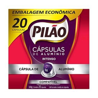 PILÃO Café Pilão Cápsula Intenso - com 20 Cápsulas - 104 Gramas