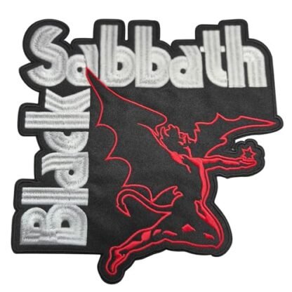 Logotipo Black Sabbath Demon Patch grande