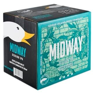 Pack de Goose Island Midway Nacional 355ML , 12 Unidades