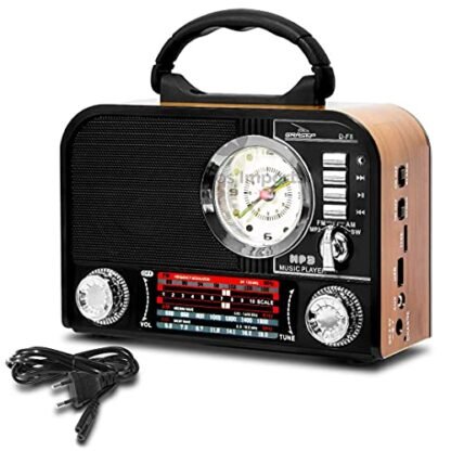 Radio Retro (Marrom)