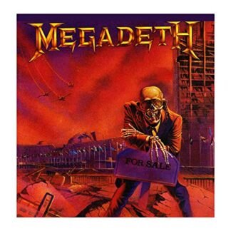 C&D Visionary Adesivo Megadeth Peace Sells, vermelho, preto