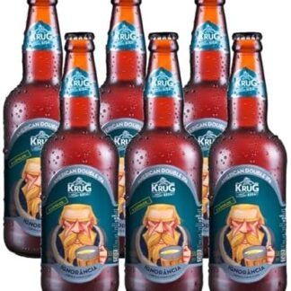 Kit 06un Cerveja Krug Double Ipa Ignorância 500ml