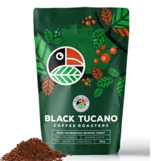 Black Tucano Coffee Café Especial Black Tucano Organic Coffee Torrado E Moído 250G