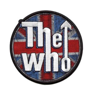 Patch com logotipo The Who Union Jack (CDs)