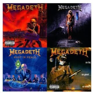 Megadeath: Rust in Peace/So Far, So Good...so What?/Peace Sells... But Who's Buying?/Countdown to Extinction [4CD Bundle]