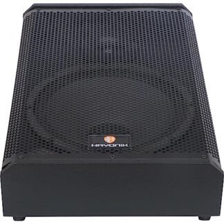 HAYONIK, Monitor De Palco, Retorno De Chão, Falante De 12", 400W, Gabinete Em Madeira, Saída Para Outra Caixa Passiva, Amplificador Classe AB, 200W Rms - CMHK 12A