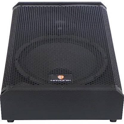 HAYONIK, Monitor De Palco, Retorno De Chão, Falante De 12", 400W, Gabinete Em Madeira, Saída Para Outra Caixa Passiva, Amplificador Classe AB, 200W Rms - CMHK 12A