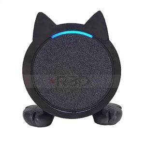 Generic Suporte Para Alexa Echo Pop Gato Gatinho Cat Preto (Equipamentos)