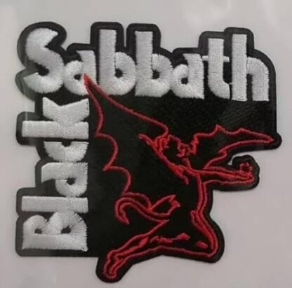 Emblema com logotipo Black Sabbath Demon