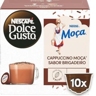 Café em Cápsula Nescafé Dolce Gusto MOÇA BRIGADEIRO 10 Cápsulas