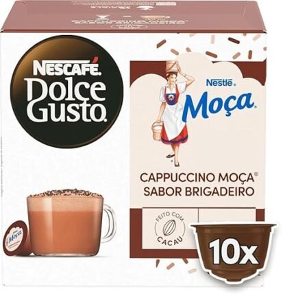 Café em Cápsula Nescafé Dolce Gusto MOÇA BRIGADEIRO 10 Cápsulas