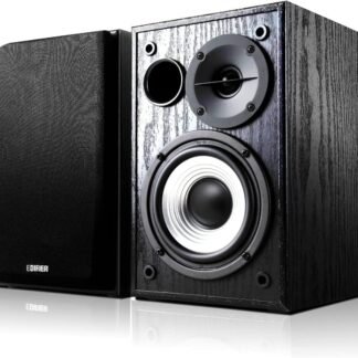 MONITOR DE ÁUDIO EDIFIER R980T 24W RMS - PRETO  .br: Instrumentos Musicais