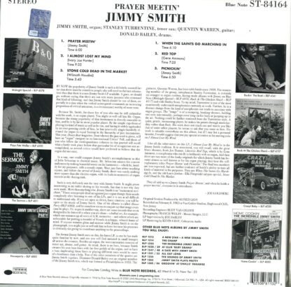 Jimmy Smith - Prayer Meetin' (Blue Note Tone Poet Series) [LP] - Imagem 2