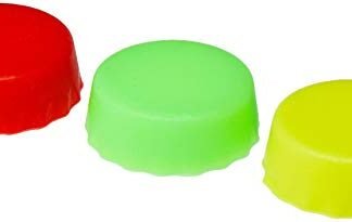 Tampas Para Garrafa Em Silicone 5 Pçs Prana Prana Colorido No Voltagev (Cervejas)
