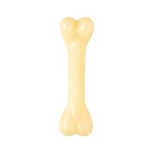 JAMBO PET Osso Mordedor Tuff Para Cachorro, Para Brincar, Feito em Nylon Resistente, Livre De Substâncias Tóxicas, Remove Tártaro (Pequeno) (Brinquedos)