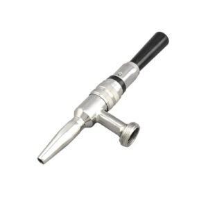Fabricação caseira de cerveja Stout Draft Beer Tap Stainless Steel Nitrogen Nitro Coffee Faucet With Quick Adapter Ball Lock Liquid Disconnect Home Brewing Acessórios para vinho(Only tap) (Cervejas)