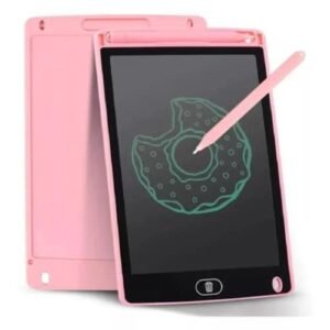 Lousa Mágica Infantil Digital 8,5 Polegadas LCD Mais Caneta de Desenho Tablet Escrita Colorida (Rosa) (Brinquedos)