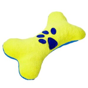Chalesco Osso Branco Pelúcia para Cães (Brinquedos)
