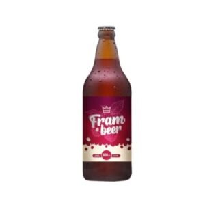 Queen's Cervejaria, Cerveja Queens Frambeer Garrafa 600ml (Cervejas)