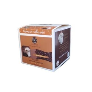 DRIP COFFEE - CAFÉ AROMATIZADO INDIVIDUAL- SACHÊS (Caixa 10 Unidades, Aroma Caramelo) (Café)