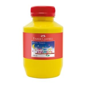 Tinta Guache Faber-Castell, Amarelo - 250ml (Brinquedos)