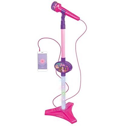 Barbie - Microfone Dreamtopia com Pedestal (Brinquedos)