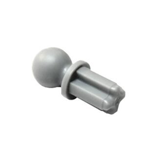 LEGO Parts and Pieces: Technic Light Gray (Medium Stone Grey) Towball with Axle x20 (Brinquedos)