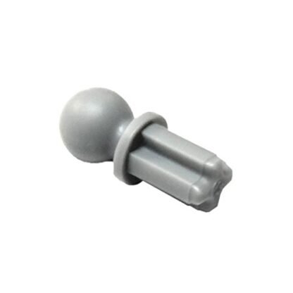 LEGO Parts and Pieces: Technic Light Gray (Medium Stone Grey) Towball with Axle x20 (Brinquedos)