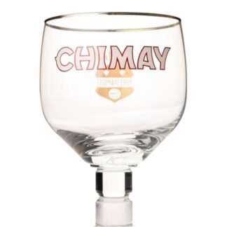 Chimay Belgian Ale Chalice - Escudo Dourado e Edição de Colecionador com Caixa de Presente (Cervejas)