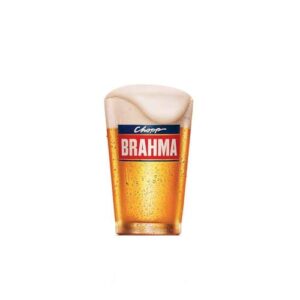 Ruvolo,Copo de Vidro Brahma para Cerveja e Chopp, 350ml (Cervejas)
