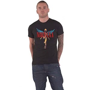 Nirvana Camiseta masculina, Preto, P (CDs)
