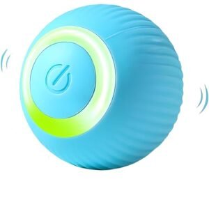 Bola Interativa Inteligente para Gatos e Cães Recarregável USB, Movimentos Automáticos, Silenciosa e com Modos Inteligentes Linha Premium (Brinquedos)