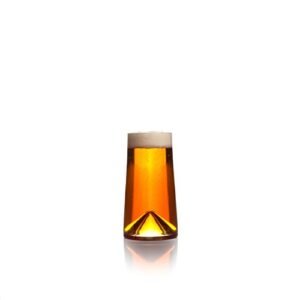 Sempli Copos de cerveja transparentes Monti-Birra, conjunto de caixas de presente de 5 cm (Cervejas)