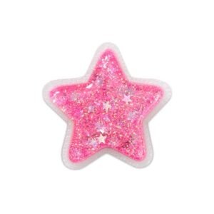 Jibbitz estrela com glitter unico - Un (Brinquedos)
