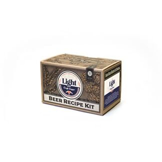 Craft A Brew Kit de receitas Light Lager refil – 1 galão – Ingredientes para cerveja caseira (Cervejas)