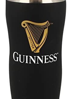Caneca de viagem Guinness com design de harpa dourada (300 ml) (Cervejas)