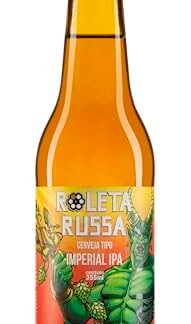 Cerveja Roleta Russa, Imperial Ipa, Garrafa, 355ml 1un (Cervejas)